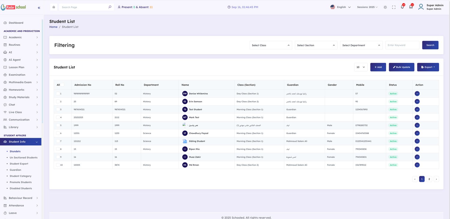 AI-generated homework, study material and exam content
